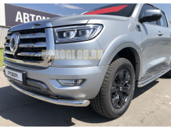 Защита переднего бампера d60 для Great Wall Poer 2021-