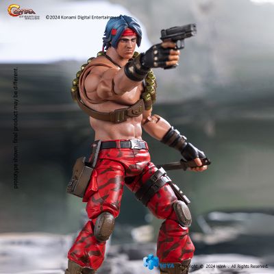 ПРЕДЗАКАЗ - Лэнс Бин (серия Contra) - Коллекционная фигурка 1/12 SCALE Contra Lance Bean (EBC0320) - HIYA Toys ?ЦЕНА: 6600 РУБ.?