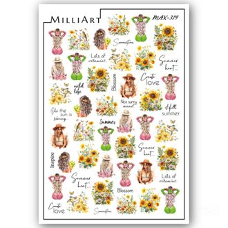 Слайдер-дизайн MilliArt Nails MAX-319