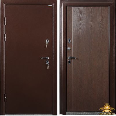 Стальная сейф дверь ТЕРМО 2066-880