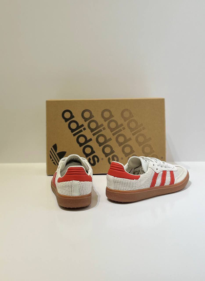 Adidas Samba OG Crystal White Preloved Red