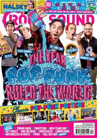 ROCK SOUND Magazine № 207 December 2015 As It Is, State Champs, All Time Low, Neck Deep, The Wonder