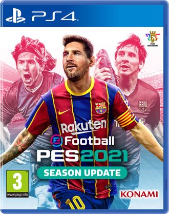 игра для PS4 eFootball PES 2021 Pro Evolution Soccer. Season Update