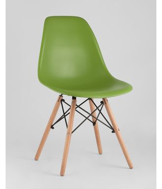 Стул Eames Style DSW зеленый x10