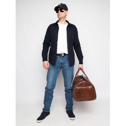 Портплед + дорожная сумка (2 в 1) Palermo Premium 
cognac (арт. 4038-53)