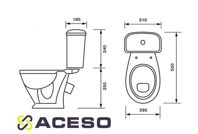 Детский унитаз для детских садов, больниц, детских учреждений
