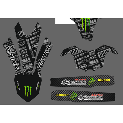 YAMAHA YZ YZF 250 - 450 2014-2016 №1375