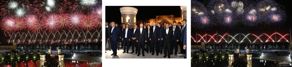 Салют саммит ШОС 2022