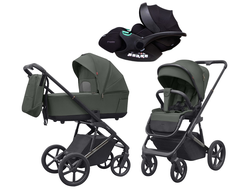 Коляска 3в1 Carrello Sigma Leaf Green 2025 (Verona)