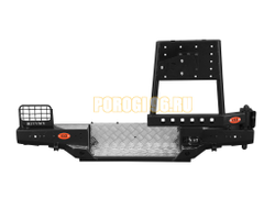 Задний силовой бампер серии Трофи на Land Rover Defender I 1983-2016 (03.112.05)