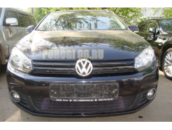 Защита радиатора Volkswagen Golf VI 2008-2012 black