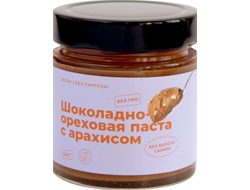 Шоколадно-ореховая паста с арахисом, 200г (RawToGo)