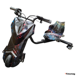 Электрический дрифт карт DRIFT CART MINIPRO T01 Pro Разноцветная молния