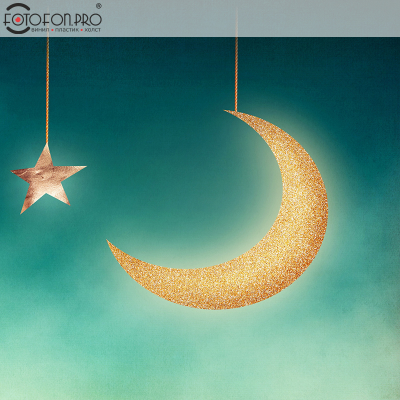 Фотофон 3D пазловый «Мятная ночь»