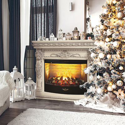 камин Romano WT с очагом 3D FireStar 33