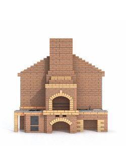 барбекю Барбекю кирпичное