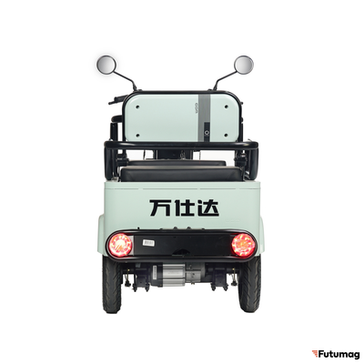 Электротрицикл Wanshida LC-F150 60V 1000Вт серый