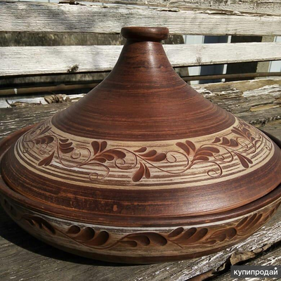 ТАЖИН (ТАДЖИН) КЕРАМИЧЕСКИЙ БОЛЬШОЙ