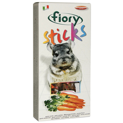 Fiory (Фиори) Sticks палочки для шиншилл с морковью, 2х40 г
