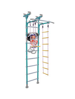 Шведская стенка Midzumi Banji Basketball Shield ментоловый сорбет