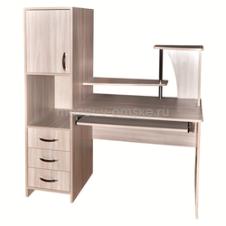 КМ019 Стол компьютерный №111. Размер: 1200х1500х560.