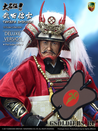 Купить коллекционную фигурку ТАКЕДА СИНГЕН (TAKEDA SHINGEN) ACI Toys от COOMODEL в масштабе 1/6
