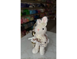 Зайка в платье (Размер игрушки 30см)