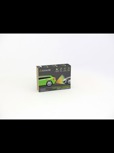 LCD-14 Truck (Парктроник - 4 датчика с удлиненными проводами до 7,6 метров)