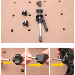 Зажимы для многофункционального верстака (комплект из 2ух)