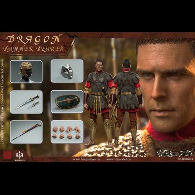 Знаменосец римской ауксилии - КОЛЛЕКЦИОННАЯ ФИГУРКА 1/6 Empire Series-Dragon Banner Bearer (HH18044) - HHMODEL x HAOYUTOYS