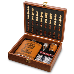 Подарочный набор с шахматами «Лучший рыбак»