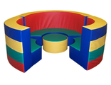 «Бублик 2» комплект мягкой игровой мебелиобъем: 1,6 м3; вес: 35 кг; 2 места