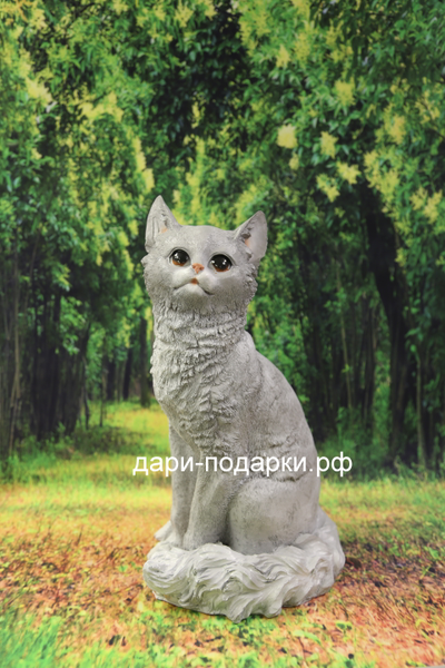 КОШЕЧКА кокетка 37*23см  1кг  полистоун Россия  1125//012478