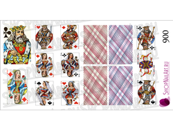 Слайдер дизайн 900 - Игральные карты, Рубашка