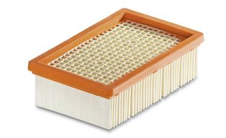 Плоский складчатый фильтр для пылесосов серии MV 4/5/6 - артикул 2.863-005.0