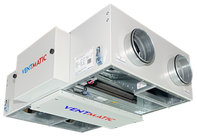 VMPVU-E-RR-500-3.0/1-1 КОМПАКТНАЯ ПРИТОЧНО-ВЫТЯЖНАЯ УСТАНОВКА С РОТОРНЫМ РЕКУПЕРАТОРОМ 500 м3/ч, 3,0 kW/230VAC