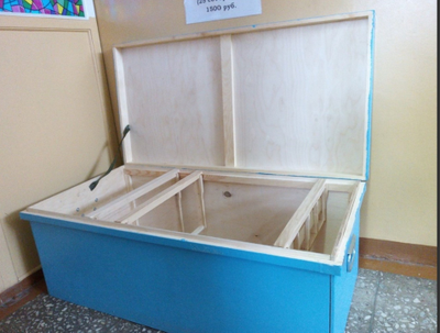 Ящик 25-ти рамочный для хранения сот