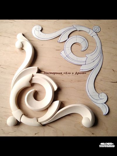 Резной уголок