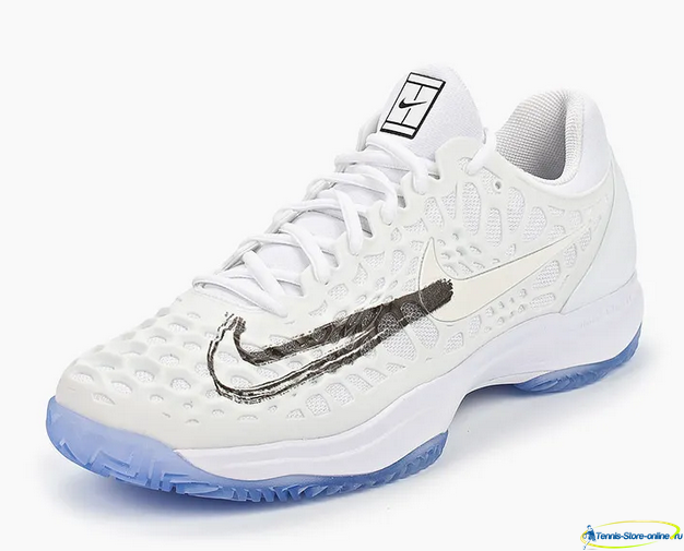 Nike air zoom cage 3 white discount