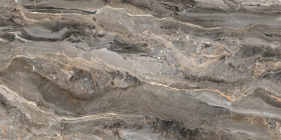 Marble Set, 60х120 см, керамогранит, Оробико Темный Греж Лаппато Ректификат R9 (9мм), K951333LPR