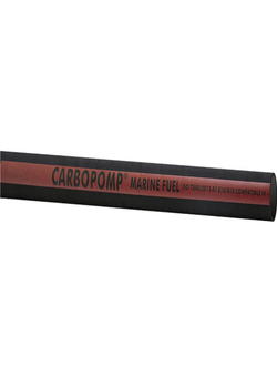 Специальный топливный шланг Hoses Technology Carbopomp/M/15T TGLSL007051065020 Ø65ммx20м внутренний Ø51мм >10бар для дизельного топлива, биодизельного топлива и неэтилированного топлива из чёрной резины армированной синтетической нитью