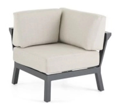 Угловой диван из алюминия Graphite