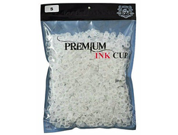 Колпачки под тату краску Premium ink cup 8-9мм (1000 шт)