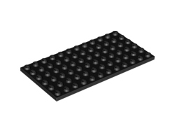Plate 6 x 12, Black (3028 / 302826)