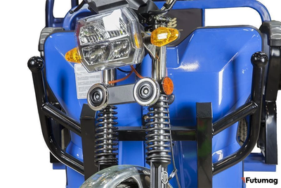 Электротрицикл Rutrike Габарит 1700 60V1200W синий