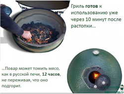 Гриль керамический BIG GREEN XXLarge Egg, 120939