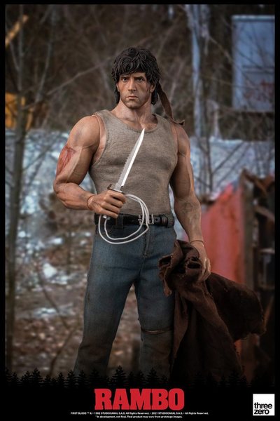 Джон Рэмбо (Сильвестр Сталлоне) - КОЛЛЕКЦИОННАЯ ФИГУРКА 1/6 John Rambo (3Z02880W0) - threezero