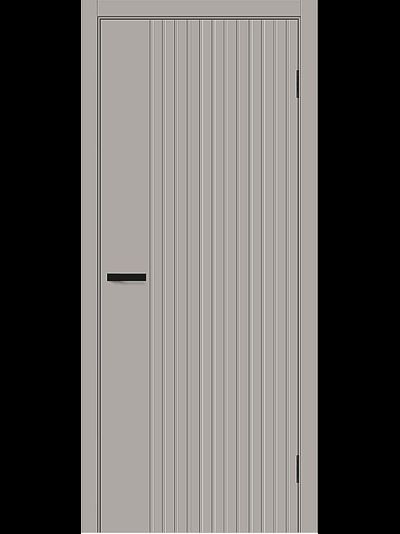 Дверь серая Граффити-32 Grey Pro