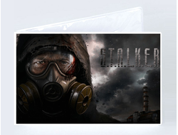 Обложка на зачетную книжку Stalker/ Сталкер №4
