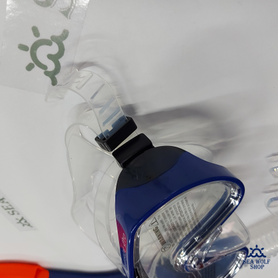 Маска для дайвинга с трубкой Aqua Lung Oversize Pro, силикон, комплект